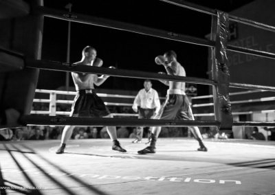 Fotógrafos de combates de boxeo